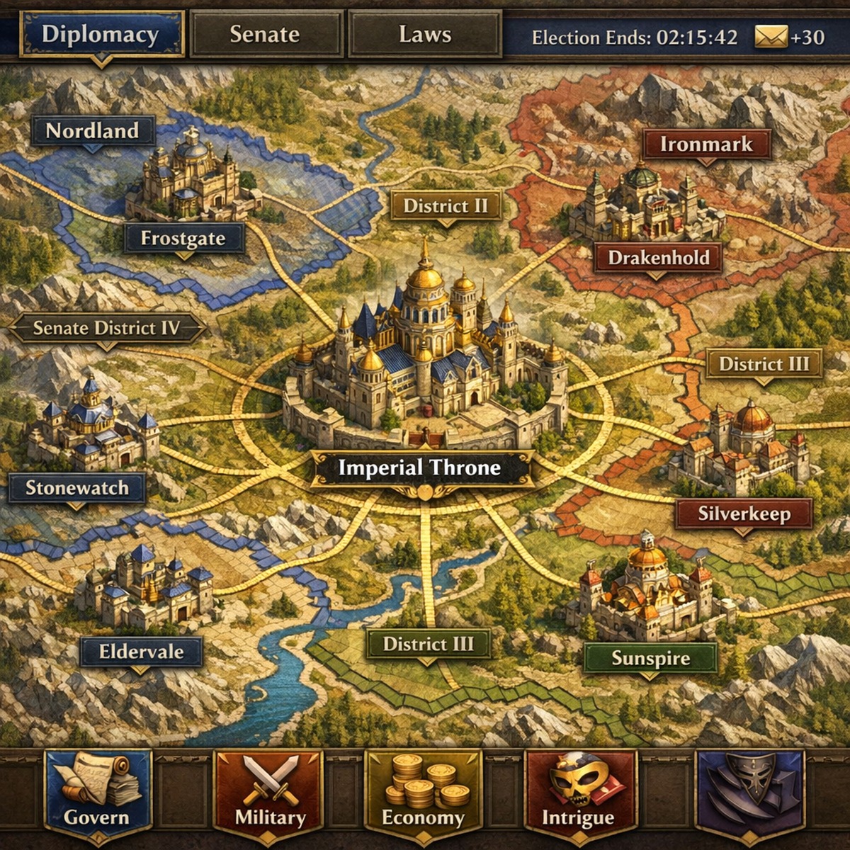 Empires of Meridian